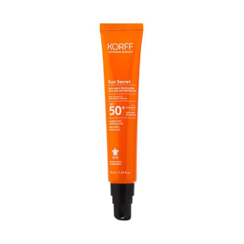 KORFF SUN SECRET ANTI-SPOT FLUID NORMAL SKIN SPF50 50 ML