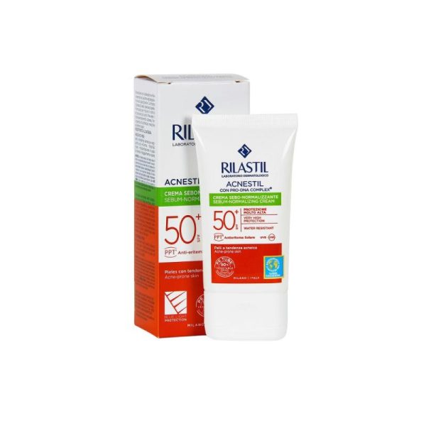 RILASTIL SUN SYSTEM ACNESTIL PHOTOPROTECTIVE SPF 50+ CREAM - 40 ML