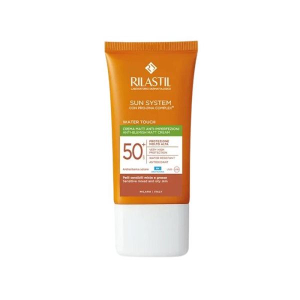 RILASTIL SUN SYSTEM WATER TOUCH BLEMICH MAT CREAM SPF50+ 50ML