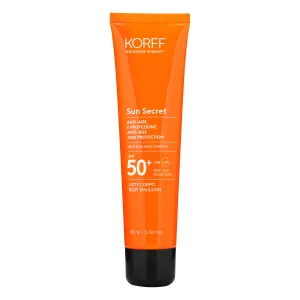 Korff Sun Secret SPF 50+ Body Emulsion Latte Corpo 100 ml