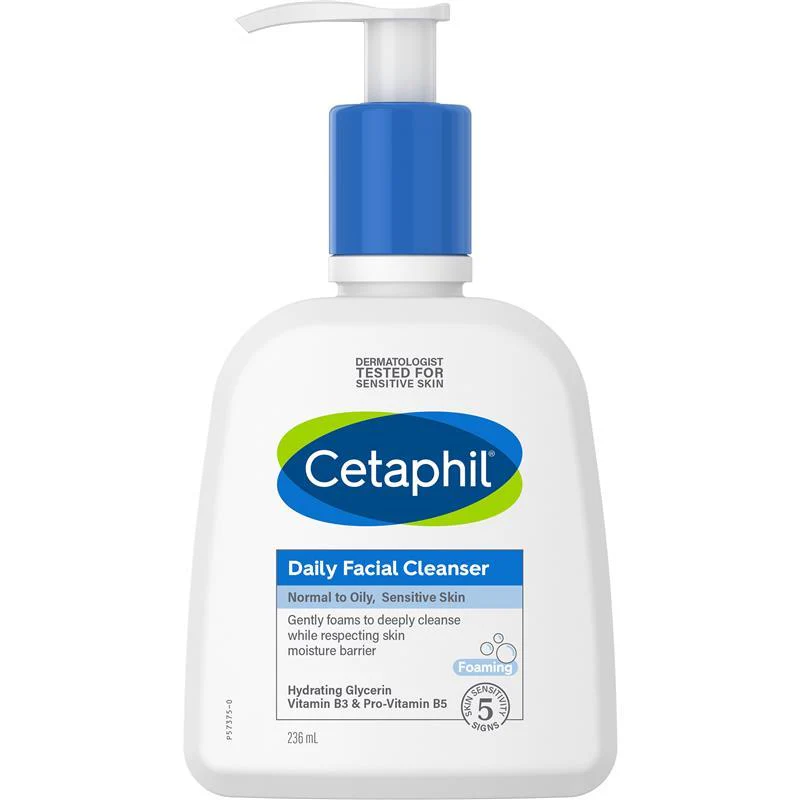 CETAPHIL FACIAL CLEANSER NORMAL-OILY SKIN 236ML X1