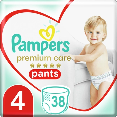 Pampers Premium Care Pants 4 (38 copë)