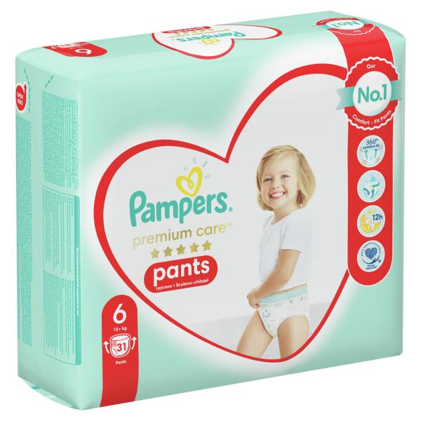 Pampers Premium Care Pants 6 (31 copë)