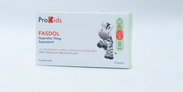 Fasdol (Ibuprofen) 75mg x 10 supost