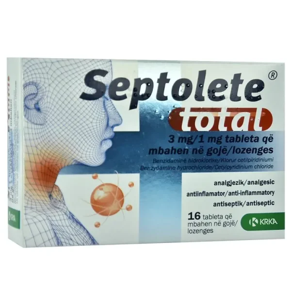 Septolete Total Eukalipt (3mg+1mg) x 16 karamele