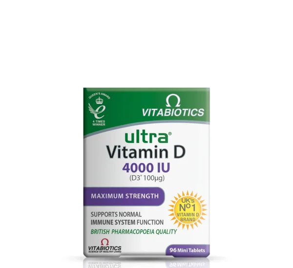 Share Vitabiotics - Ultra Vitamin D 4000 IU *96tab