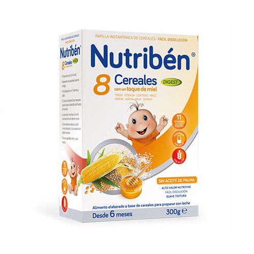 8 Cereales mjalte Digest (300 gr)