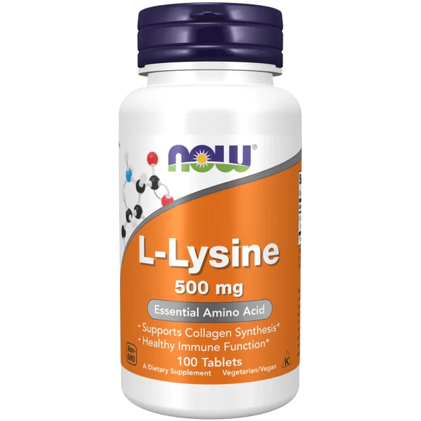 Now L-Lysine 500mg 100caps