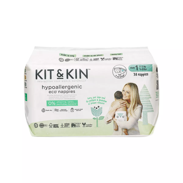 KIT & KIN Pelena Nr 1 : 2-5 kg 40 pelena