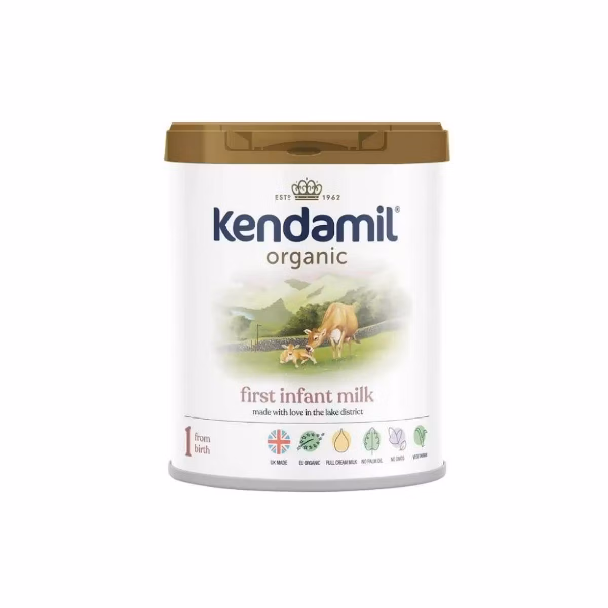 Kendamil Organik 1 Qumësht Për Të Porsalindur 0-6 Muaj 800 G