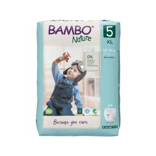 Bambo Nature 5 (pants-mbathje) x 19cope (12-18kg)