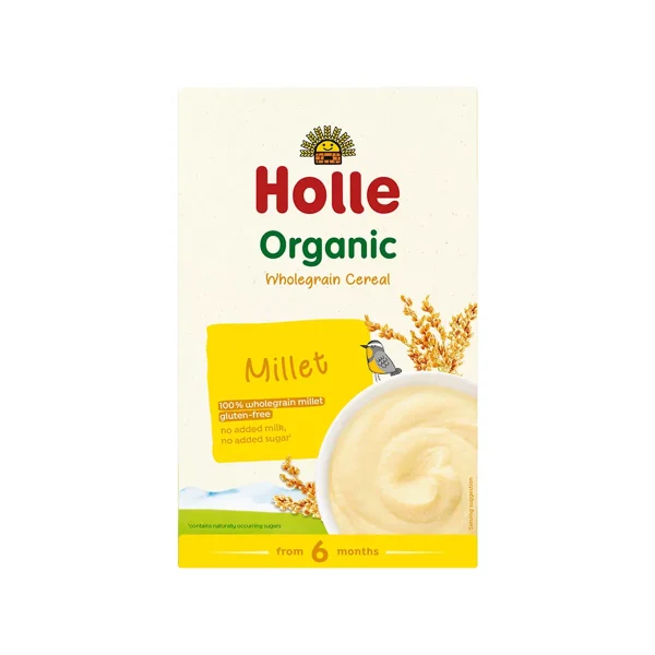 Holle – Organic Wholegrain Cereal Millet (6m+)