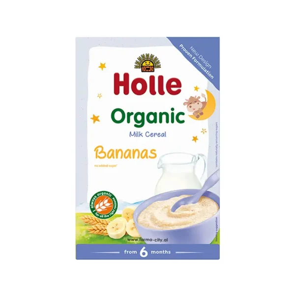Holle – Drithëra organikë me banane (6m+)